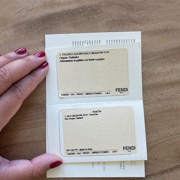 Fendi Pom Pom Multicolor Fur Charm - Picture 8 of 12